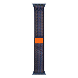 Apple Watch 7 45mm KRD-91 Hasır Kordon Strap Kayış
