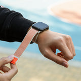 Apple Watch 7 45mm Native Union Active Watch Loop Serisi Hasır Kordon