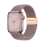 Apple Watch 7 45mm Zore KRD-134 Örgü Tasarımlı Hasır Kordon Strap Kayış