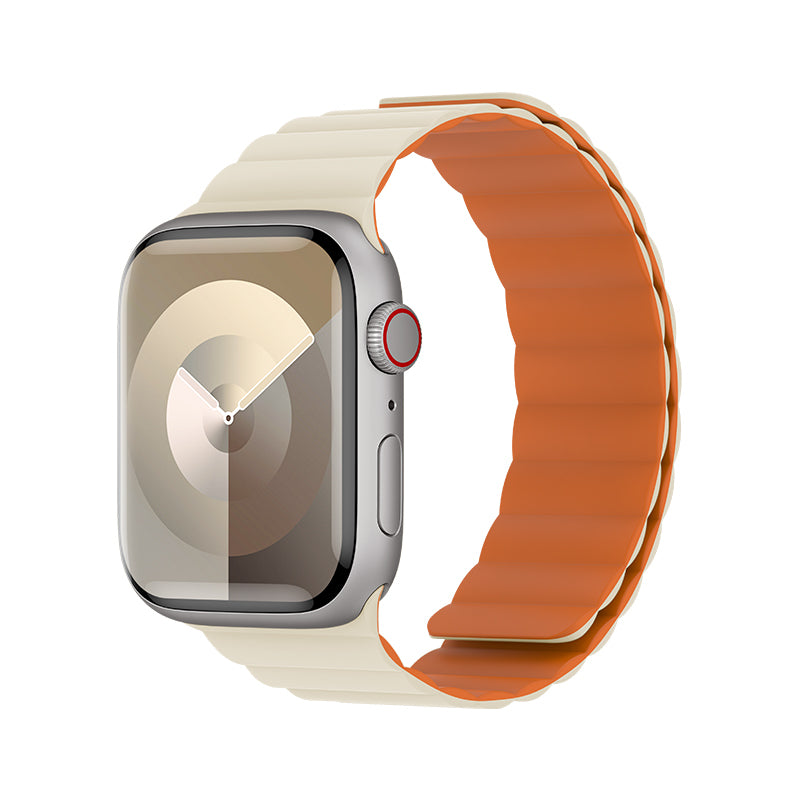 Apple Watch Ultra 49mm Benks Magnetik Tak Çıkar Silikon Strap Kayış