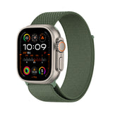 Apple Watch Ultra 49mm Kordon Wiwu WB501 CloudFlex Serisi Hasır Örgü Strap Kayış