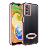 Galaxy A05S Kılıf Kamera Korumalı Logo Gösteren Zore Omega Kapak