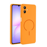 Galaxy A07 Kılıf M-safe Şarj Özellikli Zore Meta Kapak