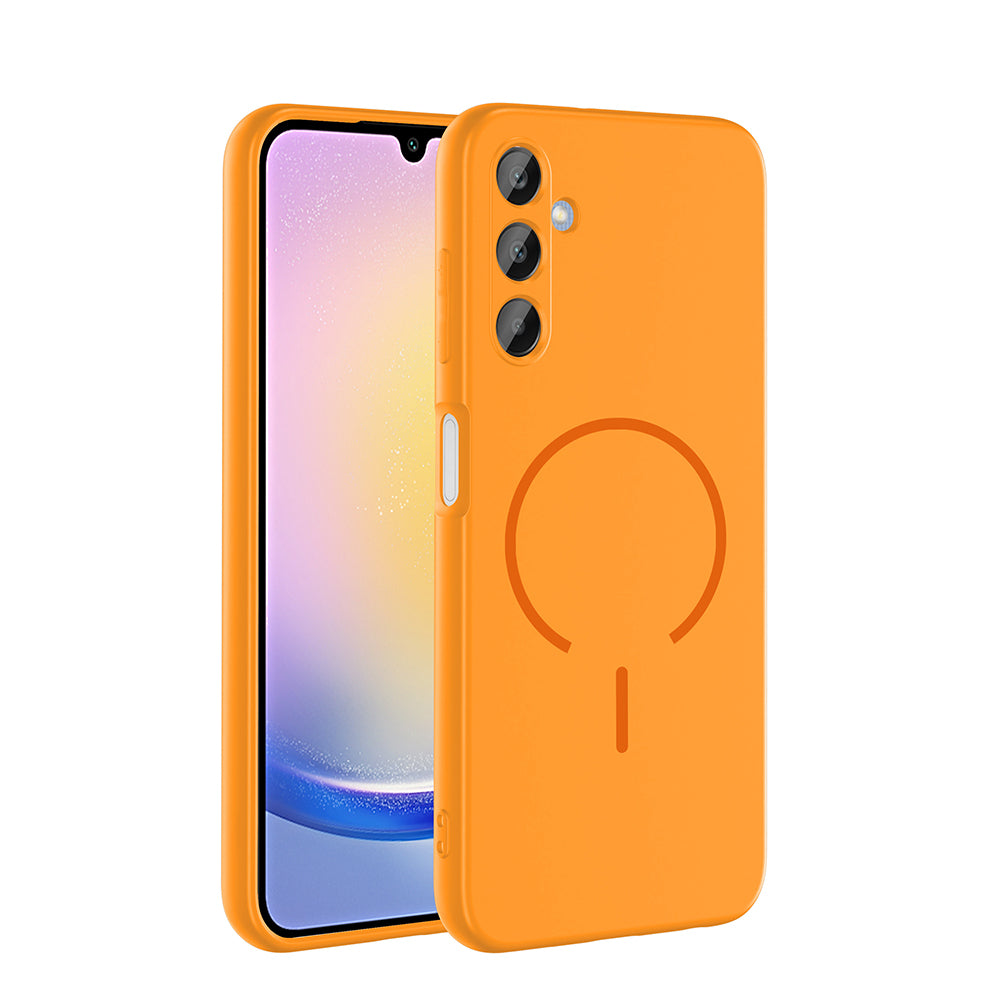 Galaxy A15 Kılıf M-safe Şarj Özellikli Zore Meta Kapak