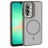 Galaxy A17 Kılıf Standlı ve Kamera Lens Hediyeli Zore Etro Kapak