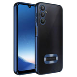 Galaxy A24 Kılıf Kamera Korumalı Logo Gösteren Zore Omega Kapak