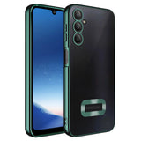 Galaxy A24 Kılıf Kamera Korumalı Logo Gösteren Zore Omega Kapak