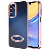 Galaxy A25 Kılıf Kamera Korumalı Logo Gösteren Zore Omega Kapak