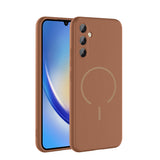 Galaxy A34 Kılıf M-safe Şarj Özellikli Zore Meta Kapak