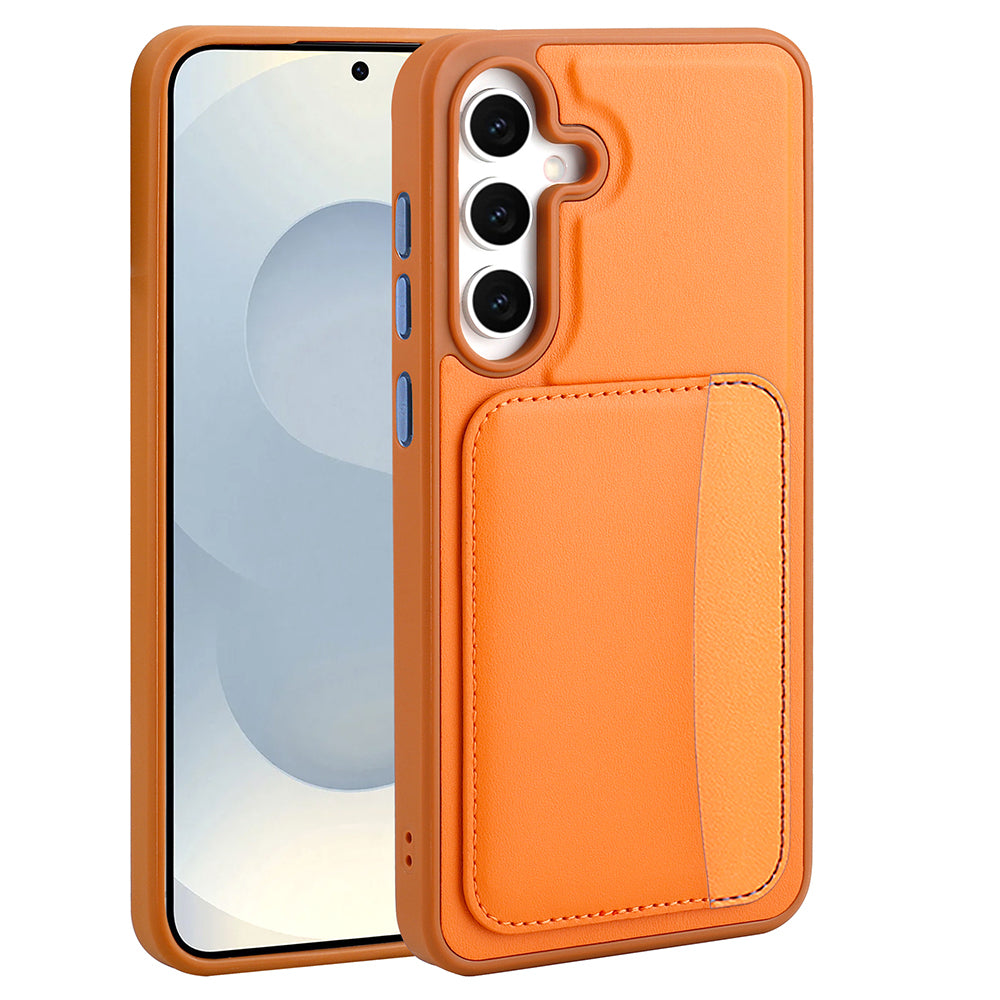 Galaxy A36 Kılıf Kartlıklı Zore X-Kart Silikon Kapak