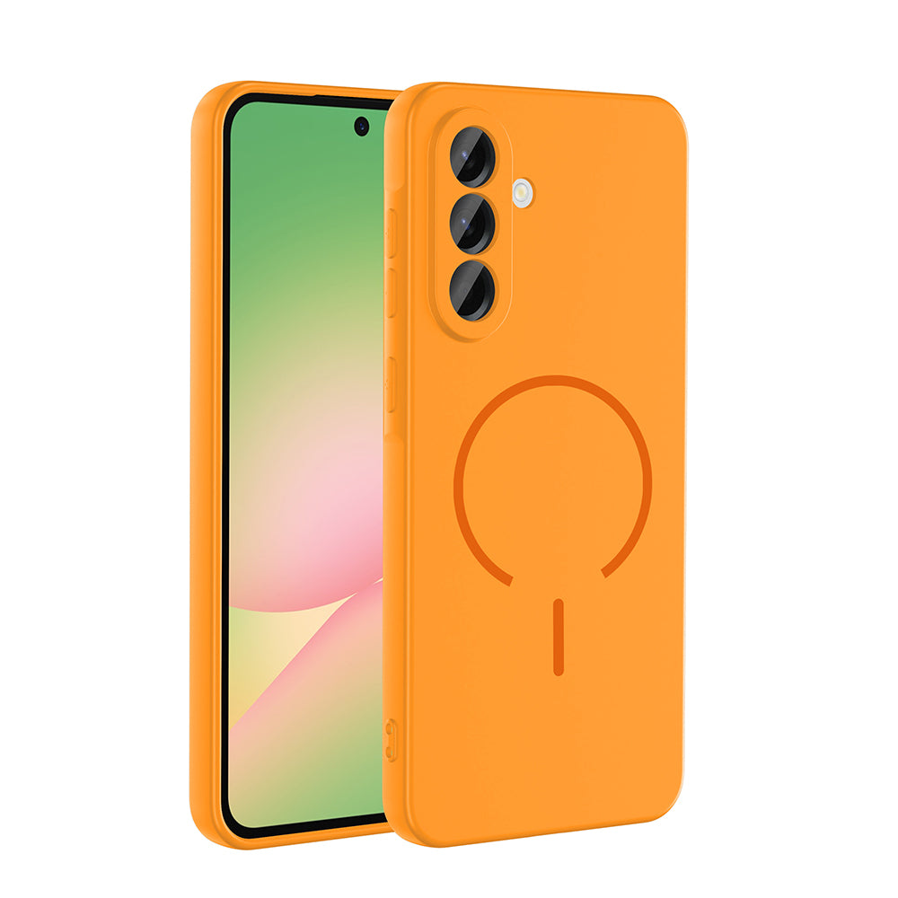 Galaxy A36 Kılıf M-safe Şarj Özellikli Zore Meta Kapak