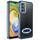 Galaxy A54 Kılıf Kamera Korumalı Logo Gösteren Zore Omega Kapak