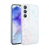 Galaxy A55 Kılıf Şeffaf Figürlü Zore Folk Sert Kapak