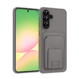 Galaxy A56 Kılıf Kartlıklı TPU Zore Bikart Kapak