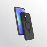 Galaxy A56 Kılıf M-safe Şarj Özellikli Standlı Zore Samara Kapak
