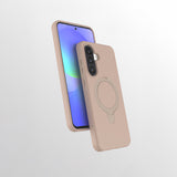Galaxy A56 Kılıf M-safe Şarj Özellikli Standlı Zore Samara Kapak