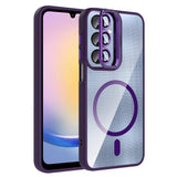 Galaxy A56 Kılıf Standlı ve Kamera Lens Hediyeli Zore Etro Kapak