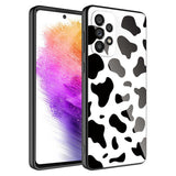 Galaxy A73 Kılıf Kamera Korumalı Desenli Sert Silikon Zore Epoksi Kapak