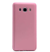 Galaxy J7 2016 Kılıf Zore 360 3 Parçalı Rubber Kapak
