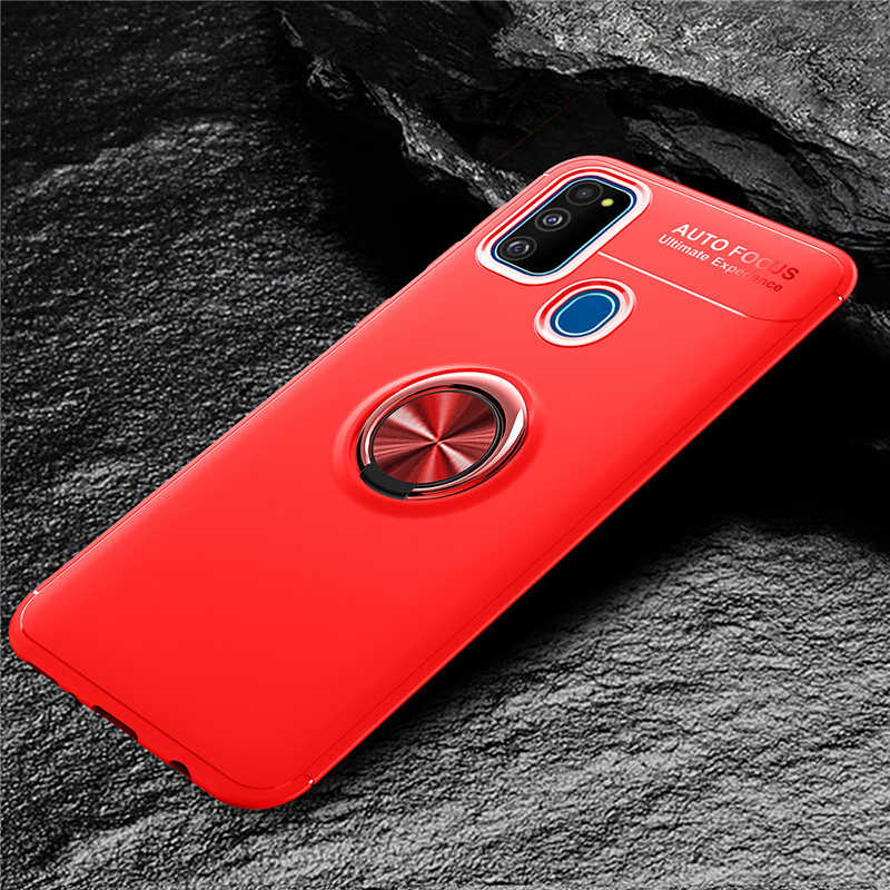 Galaxy M30S Kılıf Zore Ravel Silikon Kapak