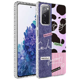 Galaxy S20 FE Kılıf Airbag Kenarlı Renkli Desenli Silikon Zore Elegans Kapak