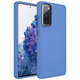 Galaxy S20 FE Kılıf Metal Çerçeve ve Buton Tasarımlı Silikon Zore Luna Kapak