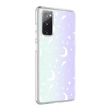 Galaxy S20 FE Kılıf Zore M-Blue Desenli Kapak