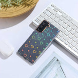 Galaxy S21 FE Kılıf Zore Sidney Desenli Sert Kapak