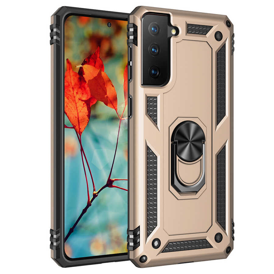 Galaxy S21 Kılıf Zore Vega Kapak