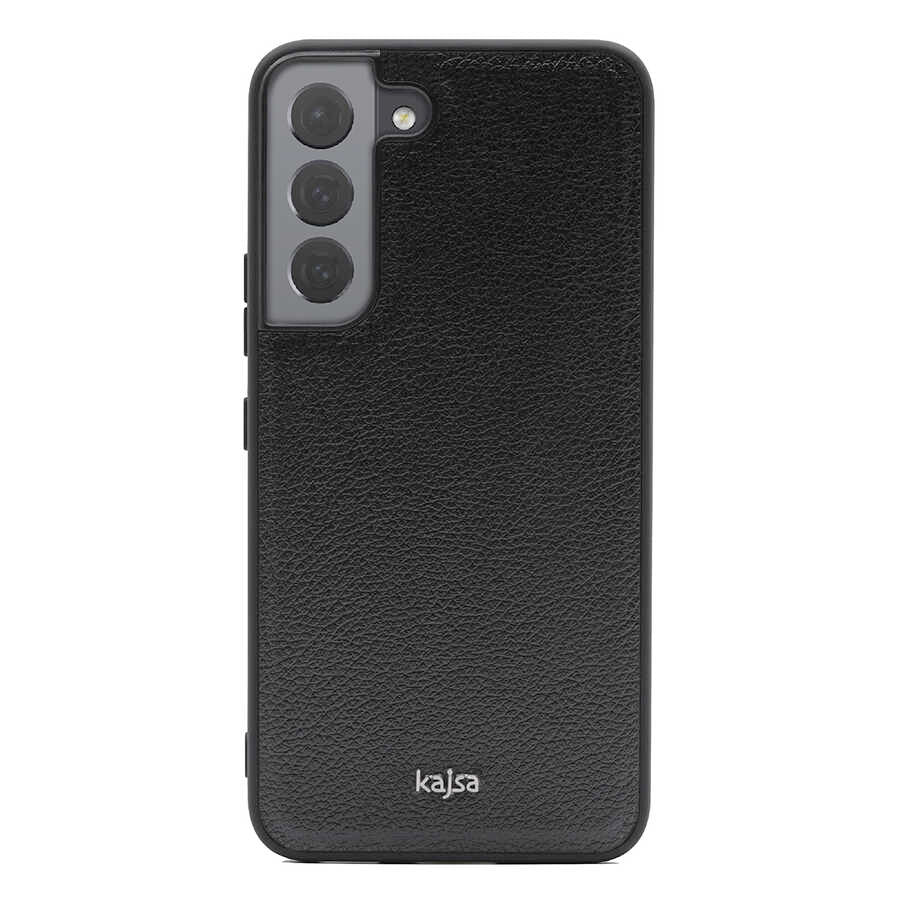 Galaxy S22 Plus Kılıf Kajsa Luxe Collection Hakiki Deri Kapak