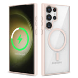 Galaxy S22 Ultra Kılıf M-safe Wireless Şarj Özellikli Silikon Zore Ege Kapak