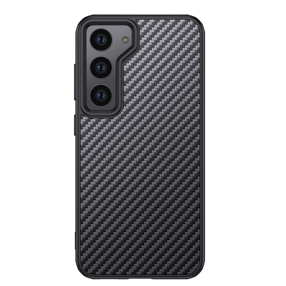 Galaxy S23 Kılıf Aramid Karbon Fiber M-safe Özellikli Wlons Radison Kapak
