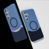 Galaxy S24 FE Kılıf M-Safe Şarj Özellikli Mıknatıslı Zore Duble Kapak