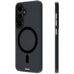Galaxy S24 Kılıf M-safe Şarj Özellikli Youngkit Hidden Sand Serisi Kapak