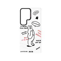 Galaxy S24 M-safe Şarj Özellikli Casebang Chill Out Serisi Mıknatıslı Arka Panel