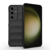 Galaxy S25 FE Kılıf Esnek TPU Oyuklu Arka Yüzey Tasarımlı Zore Etnik Silikon Kapak