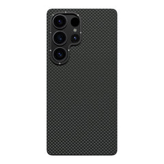 Galaxy S25 Ultra Kılıf M-safe Şarj Özellikli Aramid Fiber Youngkit 1500D Kevlar Extreme Wing Serisi Kapak