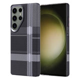 Galaxy S25 Ultra Kılıf M-safe Şarj Özellikli Karbon Fiber Görünümlü Zore Nekst Kapak