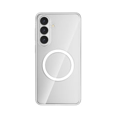 Galaxy S26 Plus Kılıf M-safe Şarj Özellikli Transparan Sert PC Wlons Pita Kapak
