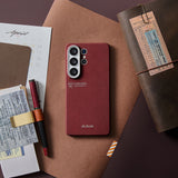 Galaxy S26 Ultra Kılıf M-safe Şarj Özellikli Aramid Fiber Pitaka Harvard University Serisi Kapak