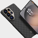 Galaxy S26 Ultra Kılıf M-Safe Şarj Özellikli Benks ArmorAir ArmorGrid Serisi Kevlar Kapak