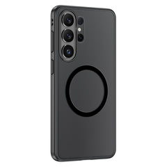 Galaxy S26 Ultra Kılıf M-safe Şarj Özellikli Mat Arka Yüzey Wlons Lola Kapak