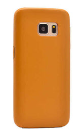 Galaxy S7 Edge Kılıf Zore 1-1 Deri Soft Kapak