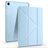 Galaxy Tab A11 Plus Kılıf Zore Tri Folding Kalem Bölmeli Standlı Kılıf