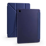 Galaxy Tab A7 10.4 T500 2020 Kılıf Zore Tri Folding Kalem Bölmeli Standlı Kılıf
