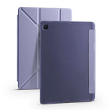 Galaxy Tab A7 10.4 T500 2020 Kılıf Zore Tri Folding Kalem Bölmeli Standlı Kılıf