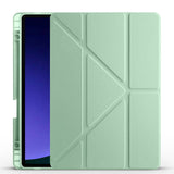 Galaxy Tab S10 FE Kılıf Zore Tri Folding Kalem Bölmeli Standlı Kılıf