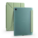 Galaxy Tab S6 Lite P610 Kılıf Zore Tri Folding Kalem Bölmeli Standlı Kılıf