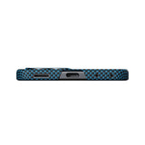 Galaxy Z Flip 8 Kılıf M-safe Şarj Özellikli Aramid Karbon Fiber Pitaka Tactile Woven Sunset-Moonrise Serisi Kapak