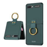 Galaxy Z Flip Kılıf Zore Flip Ring Kıpta Kapak